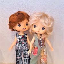 Мои куклы Monst в паричках