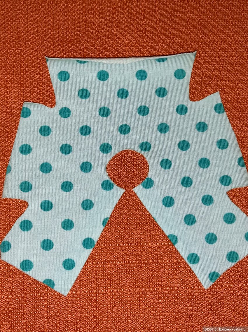 МК « Шьём свитшот для кукол Monst ростом 20 см» (фото 6)