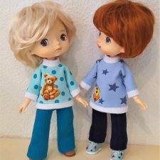 МК « Шьём свитшот для кукол Monst ростом 20 см»