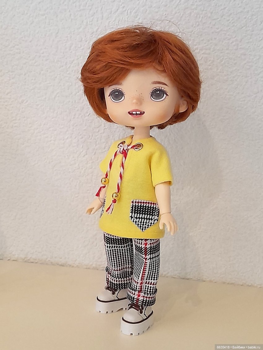 МК «Шьём топ с цельнокроеным рукавом и разрезом спереди» (фото 3)