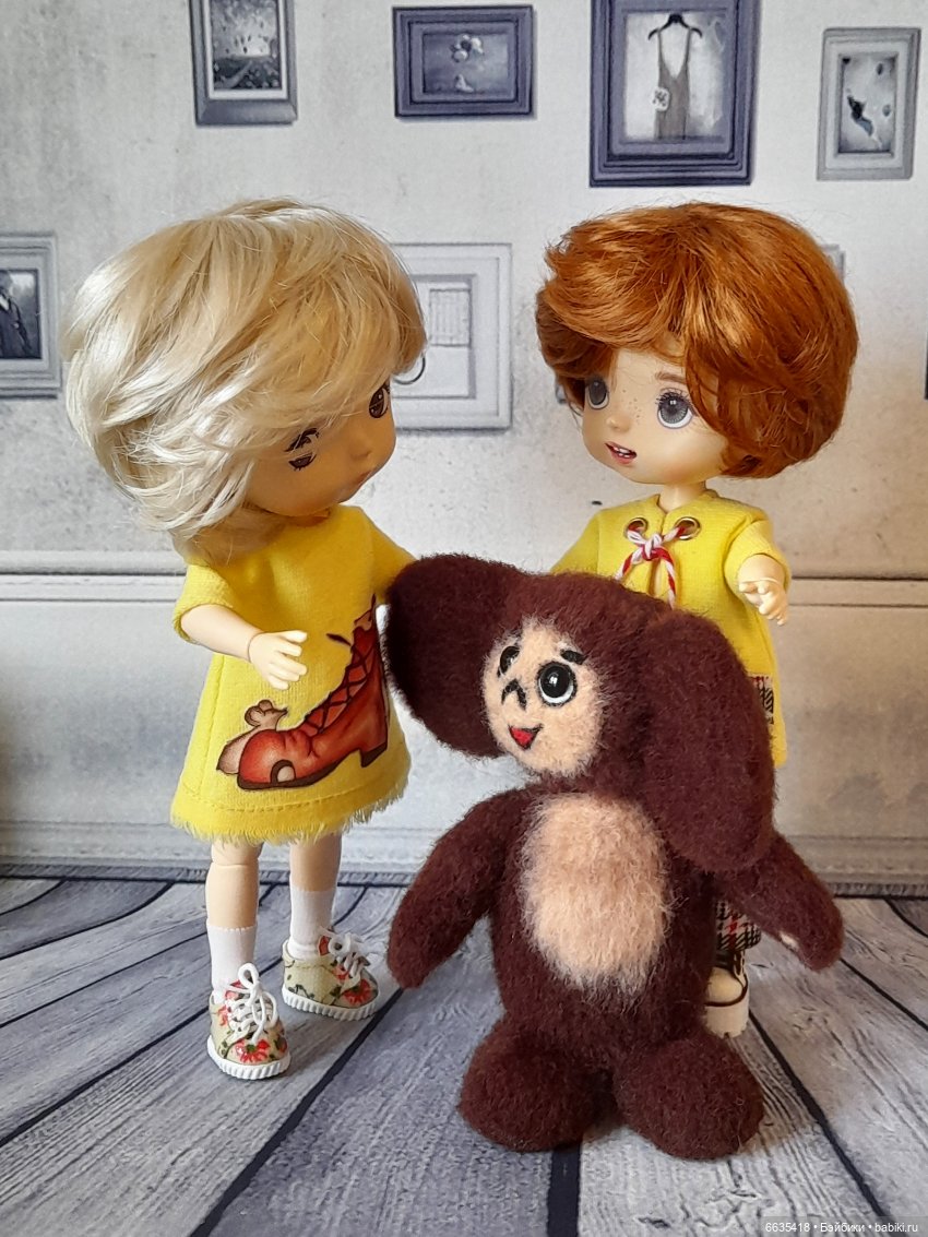 Мальчик и девочка — Разные шарнирные куклы (не БЖД): редкие (фото 10)