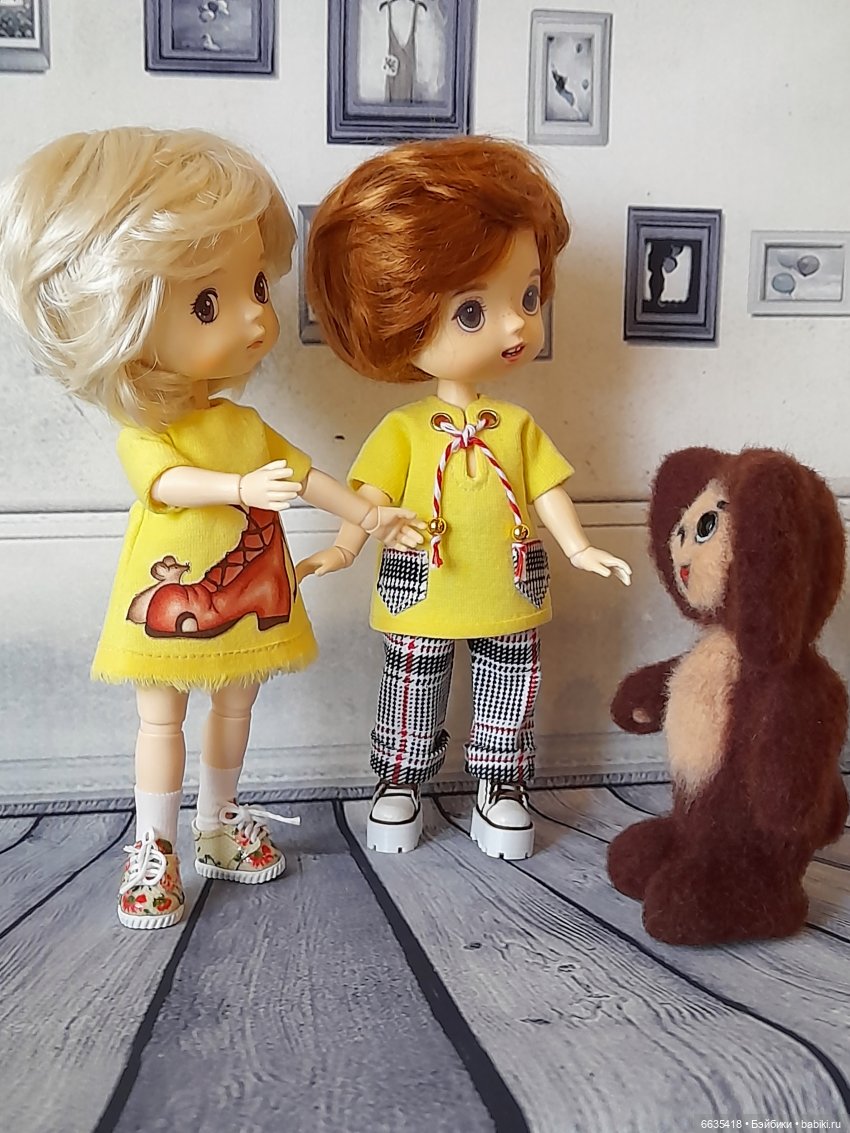 Мальчик и девочка — Разные шарнирные куклы (не БЖД): редкие (фото 5)