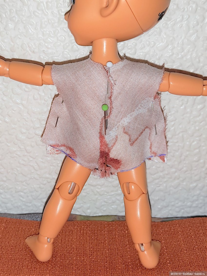 МК «Построение выкройки боди для куклы любого формата»