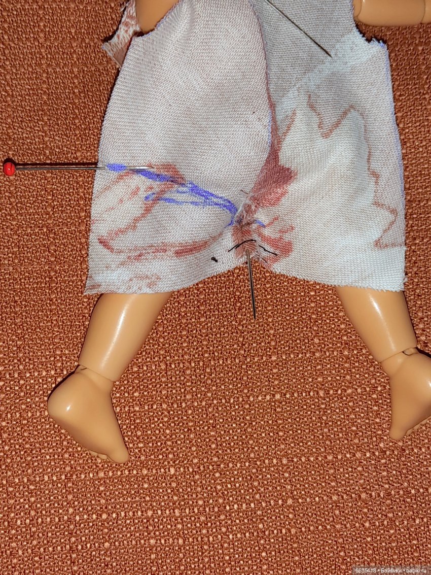 МК «Построение выкройки боди для куклы любого формата»