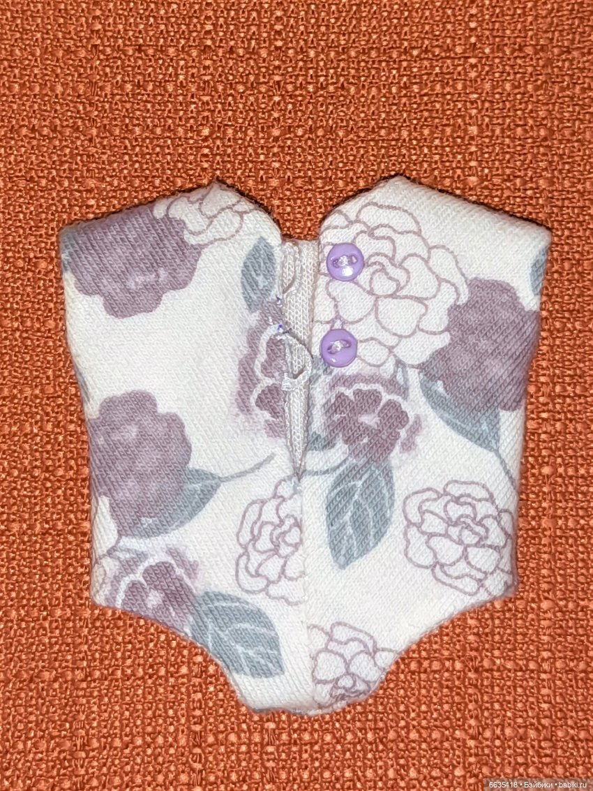 МК «Построение выкройки боди для куклы любого формата»