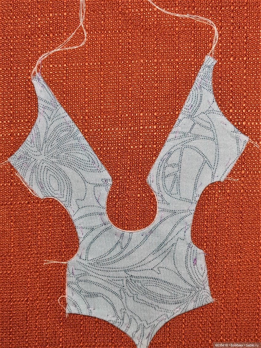 МК «Варианты пошива боди по базовой выкройке с цельнокроеным плечом»