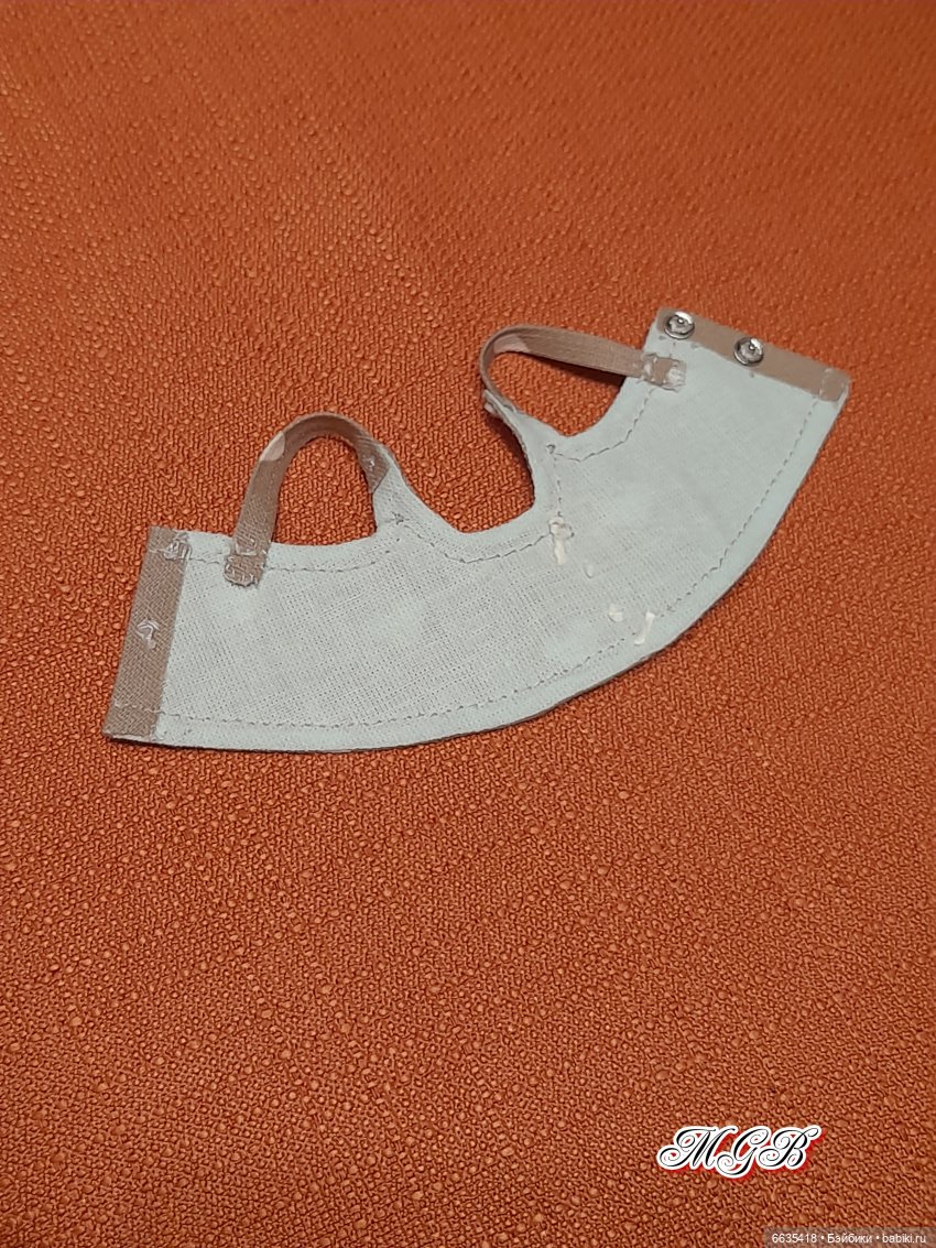 МК «Шьём сарафанчик на кукол ростом 16 см»