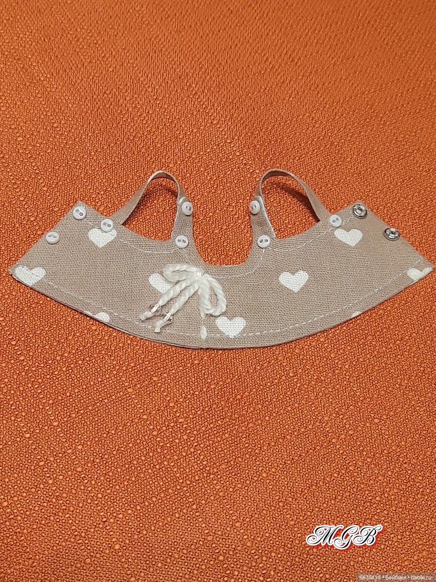 МК «Шьём сарафанчик на кукол ростом 16 см»