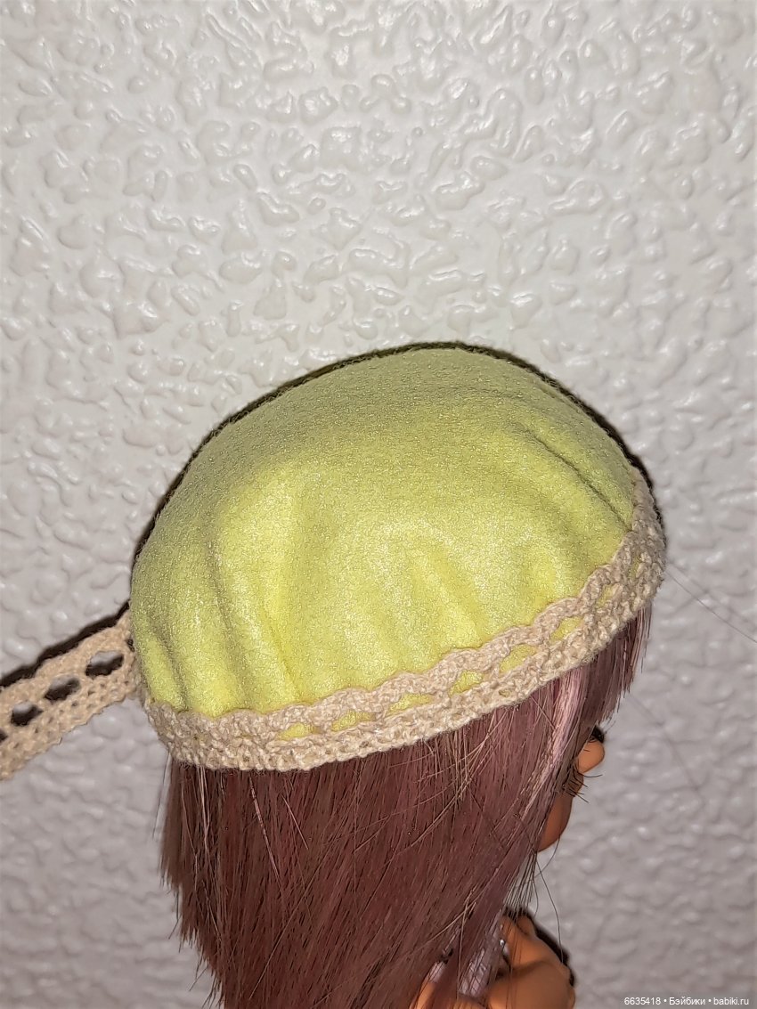 МК «Шьём шляпки из фетра с мягкой круглой тульей»