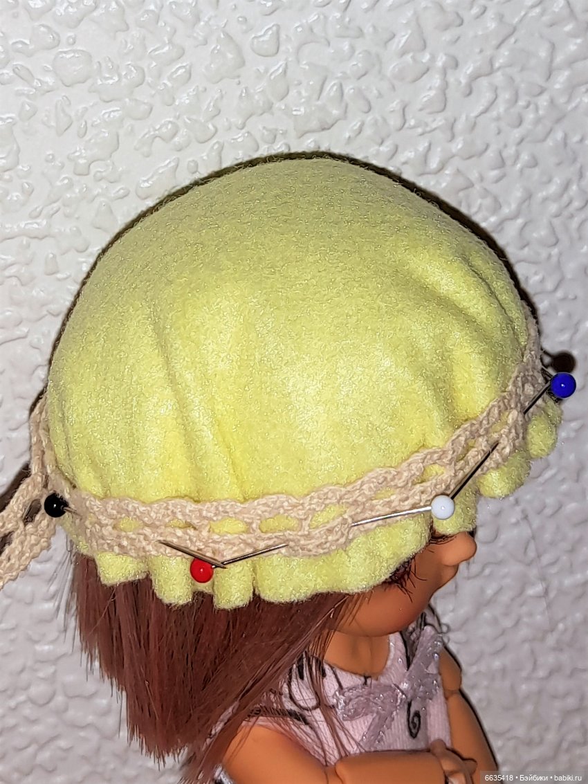 МК «Шьём шляпки из фетра с мягкой круглой тульей»