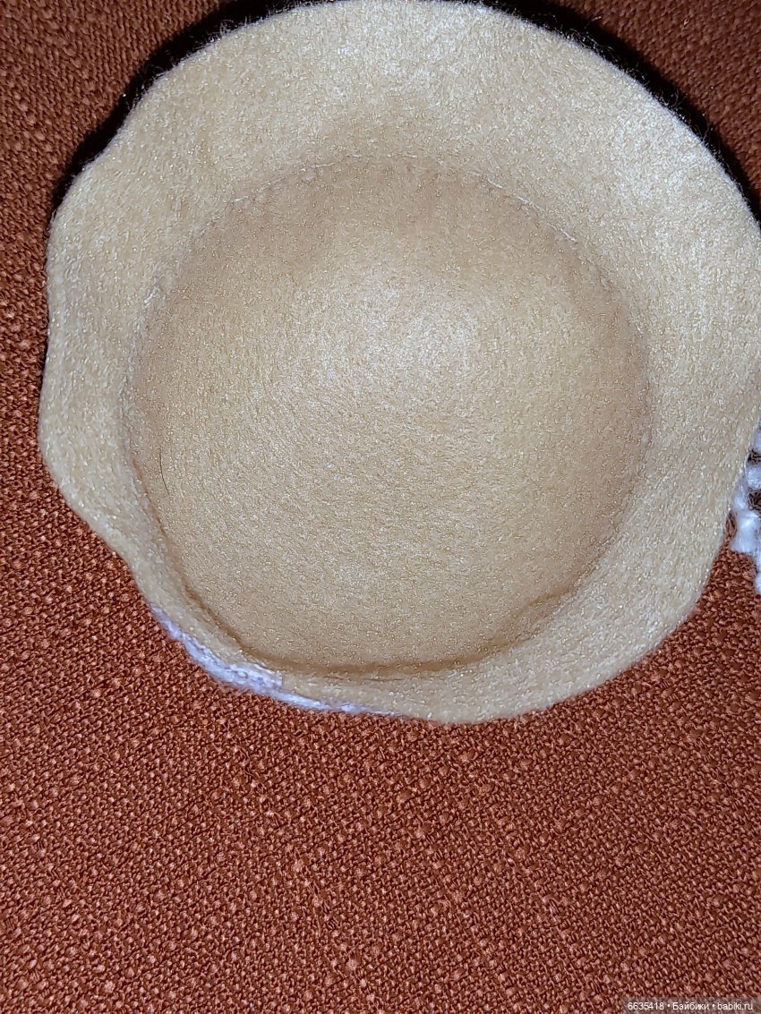 МК «Шьём шляпки из фетра с мягкой круглой тульей»