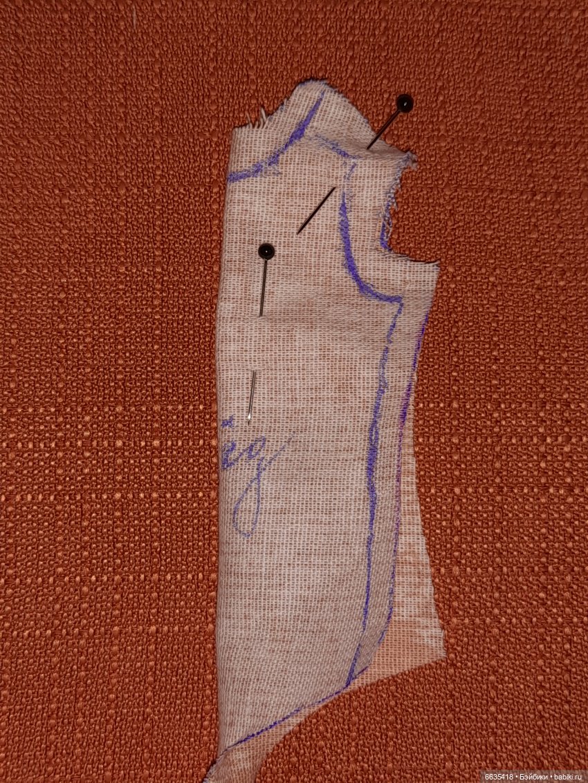 МК «Ещё один способ конструирования выкройки боди для куклы любого формата»