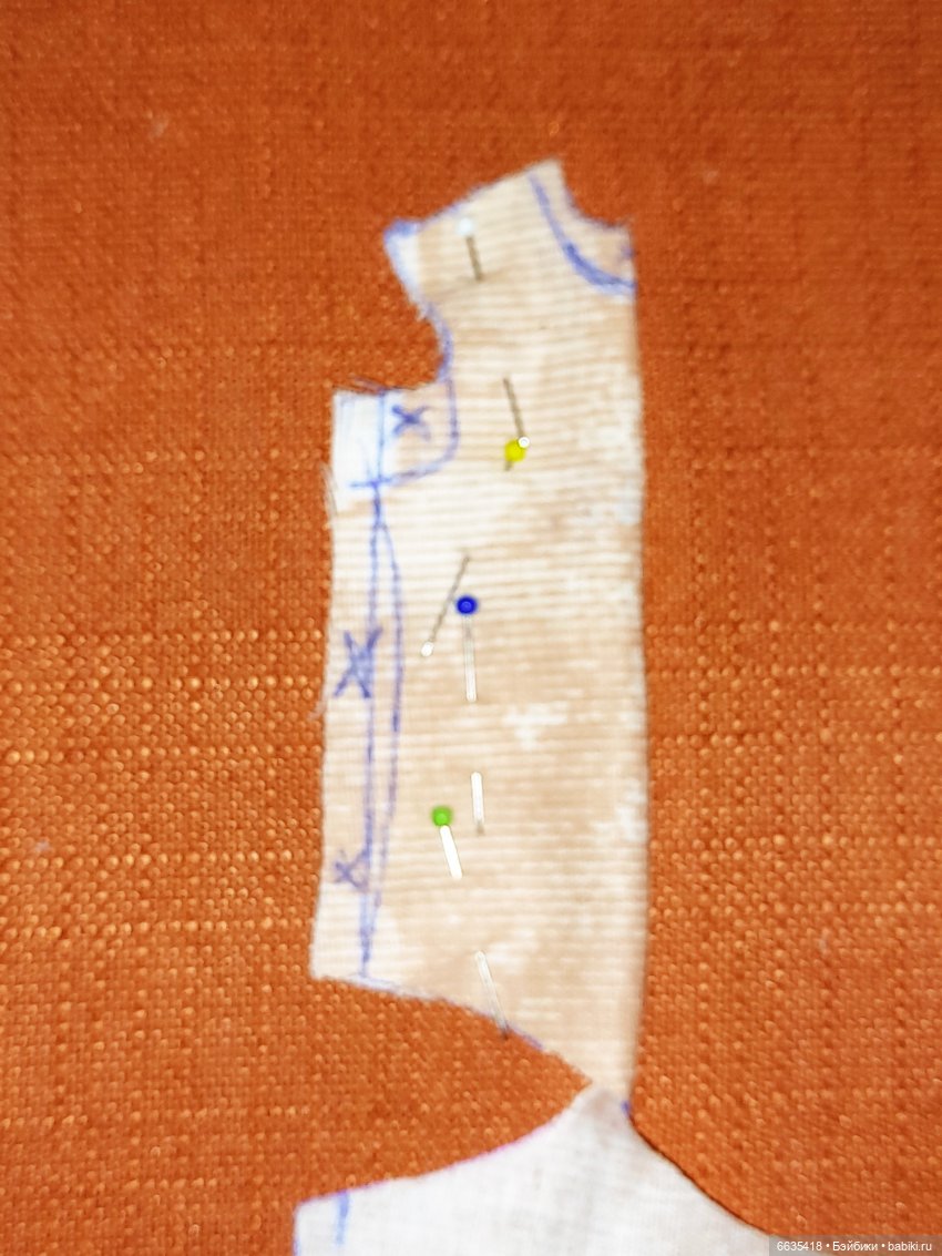 МК «Ещё один способ конструирования выкройки боди для куклы любого формата»