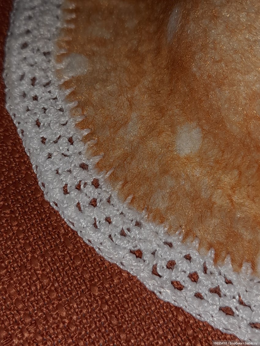 МК «Шляпка из фетра с неотрезными полями для кукол»