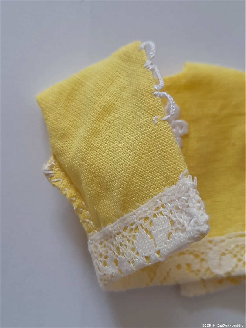 Подкладка в кукольной одежде