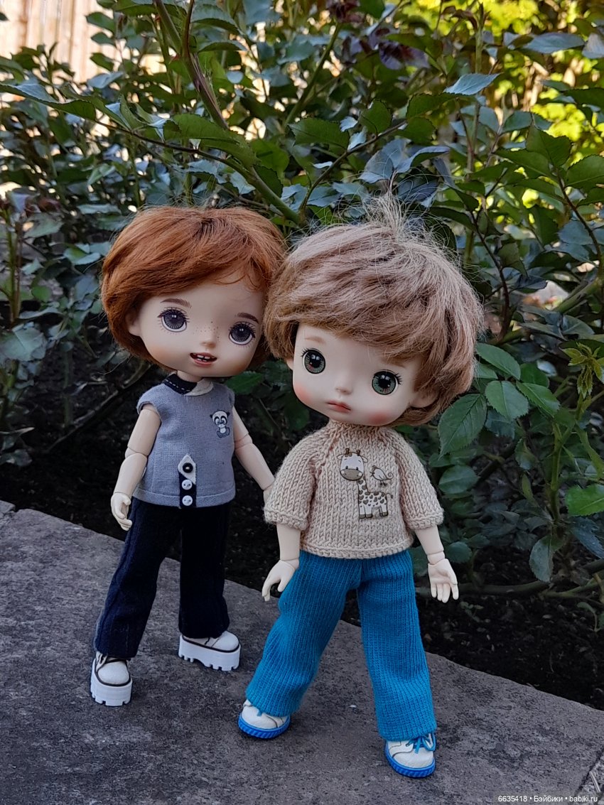 Как Антон и Филипп гуляли в саду (фото 5)