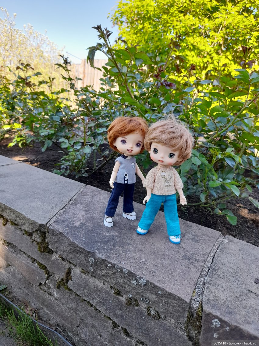 Как Антон и Филипп гуляли в саду (фото 4)