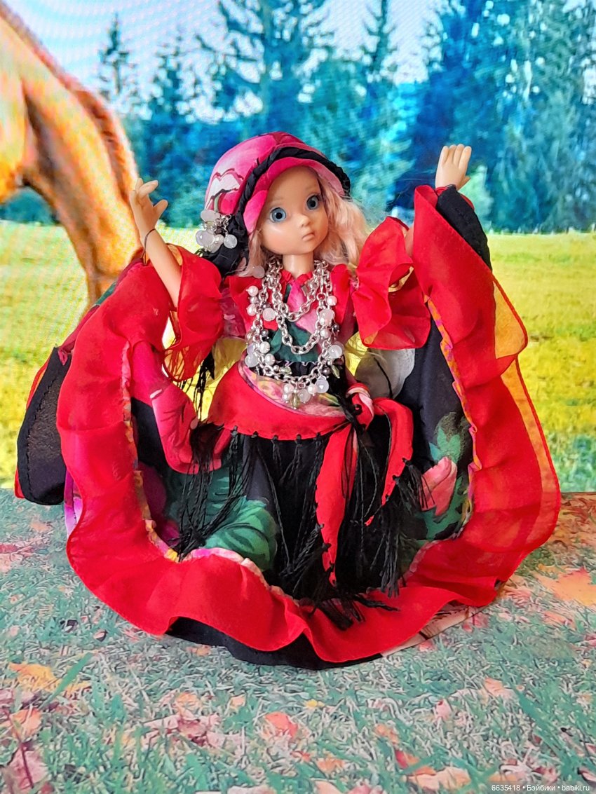 Цыганский танец — Куклы Kaye Wiggs (Кайе Виггс): авторские BJD (БЖД)