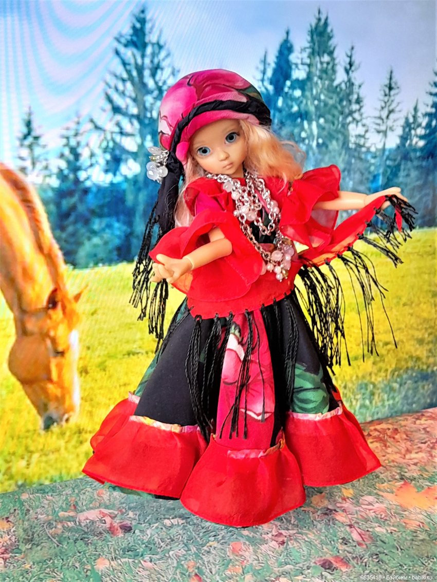 Цыганский танец — Куклы Kaye Wiggs (Кайе Виггс): авторские BJD (БЖД) (фото 10)