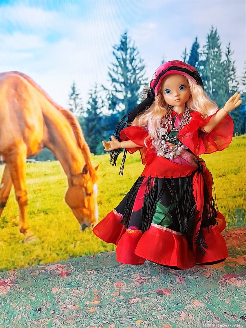 Цыганский танец — Куклы Kaye Wiggs (Кайе Виггс): авторские BJD (БЖД)