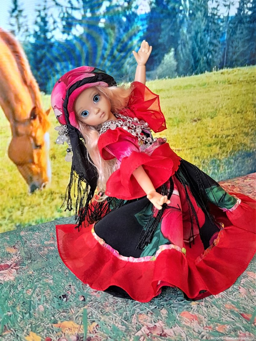 Цыганский танец — Куклы Kaye Wiggs (Кайе Виггс): авторские BJD (БЖД)
