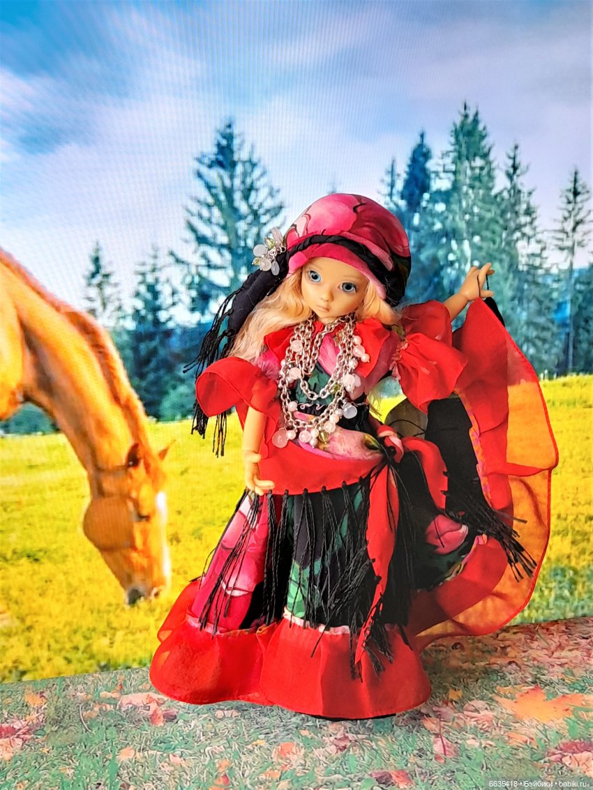 Цыганский танец — Куклы Kaye Wiggs (Кайе Виггс): авторские BJD (БЖД)