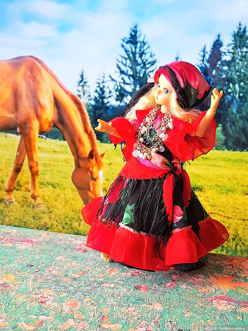 Цыганский танец — Куклы Kaye Wiggs (Кайе Виггс): авторские BJD (БЖД) (фото 7)