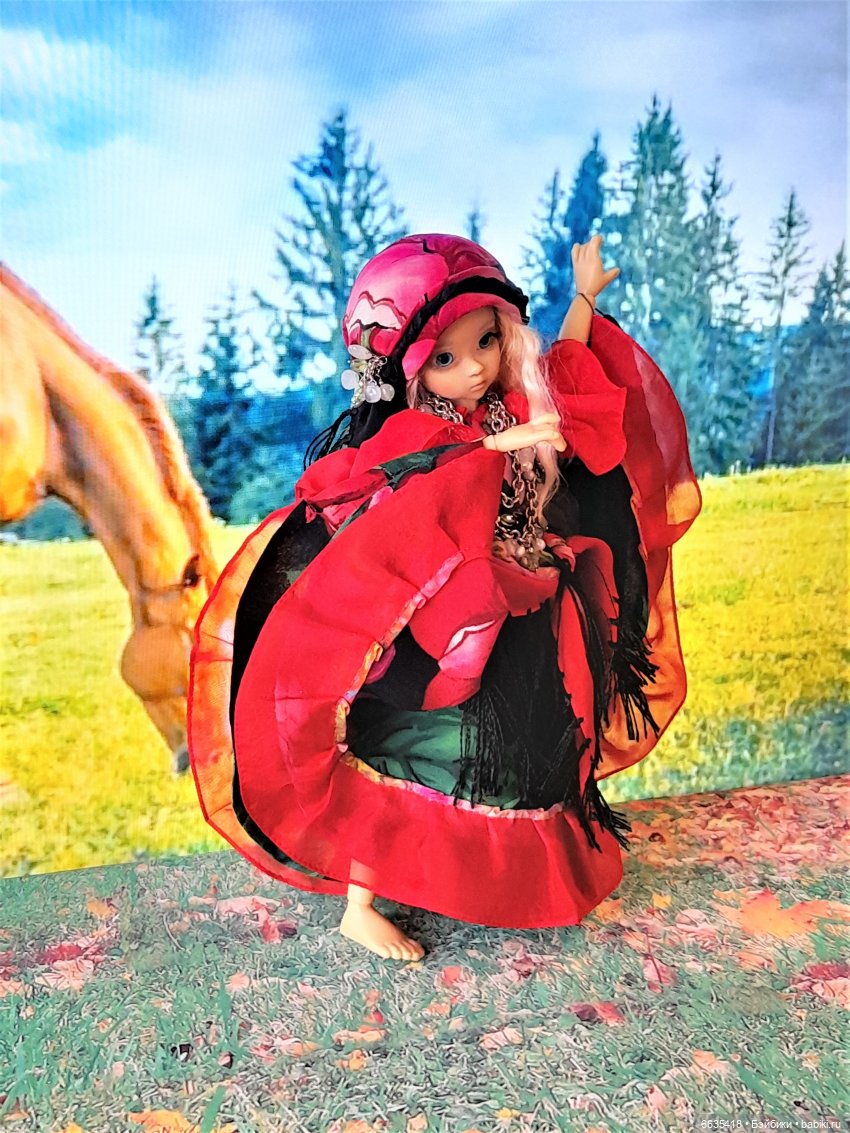 Цыганский танец — Куклы Kaye Wiggs (Кайе Виггс): авторские BJD (БЖД)