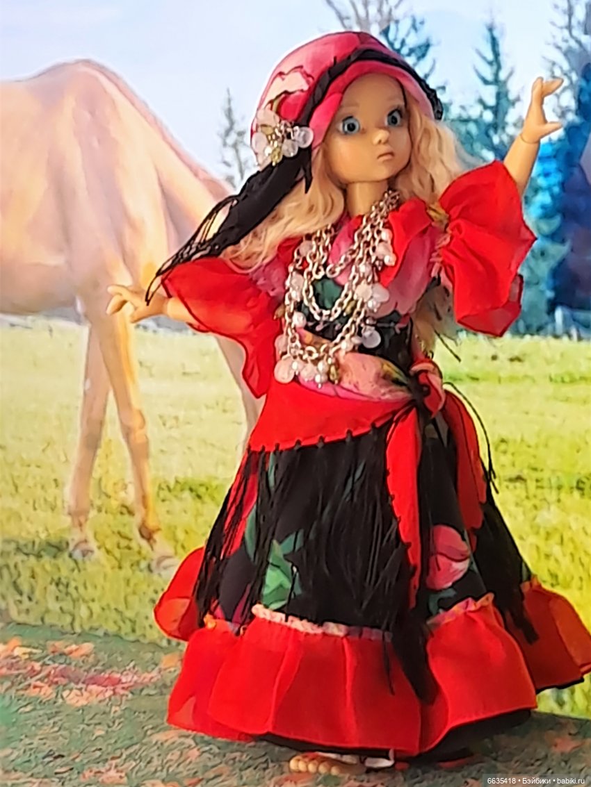 Цыганский танец — Куклы Kaye Wiggs (Кайе Виггс): авторские BJD (БЖД) (фото 8)