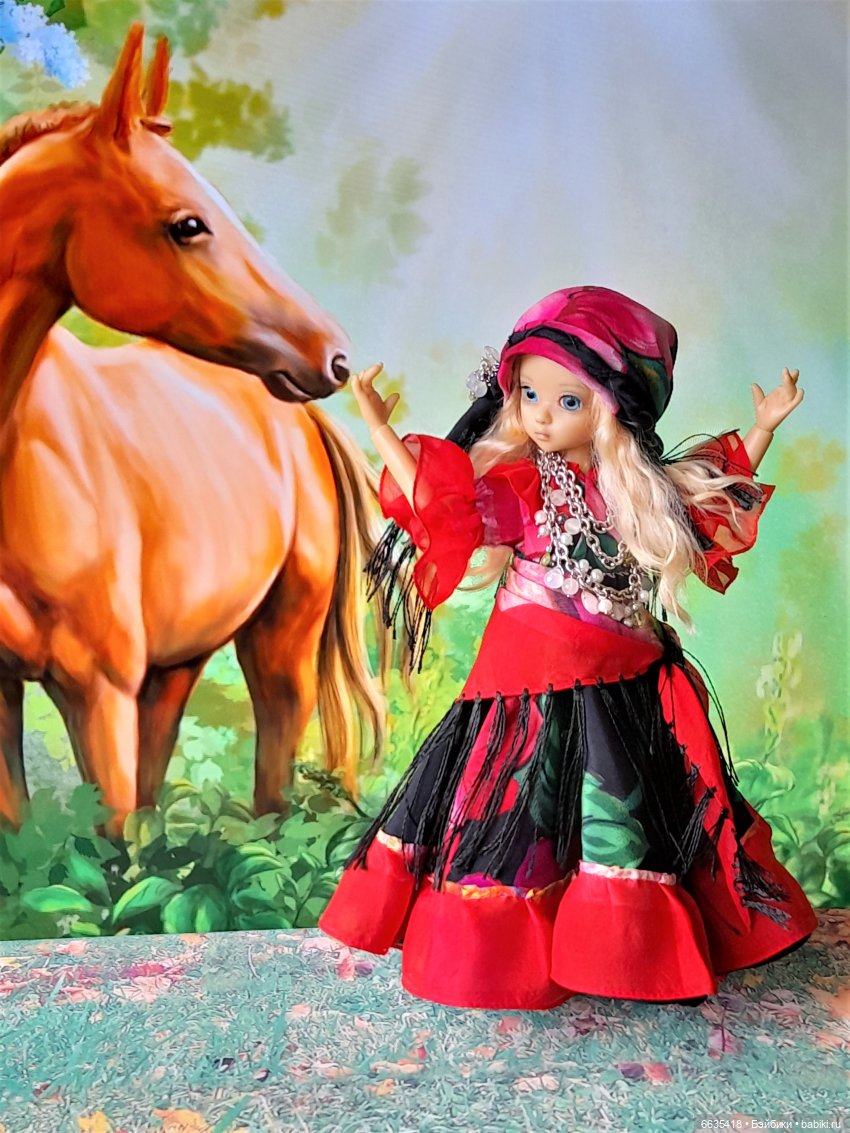 Цыганский танец — Куклы Kaye Wiggs (Кайе Виггс): авторские BJD (БЖД)