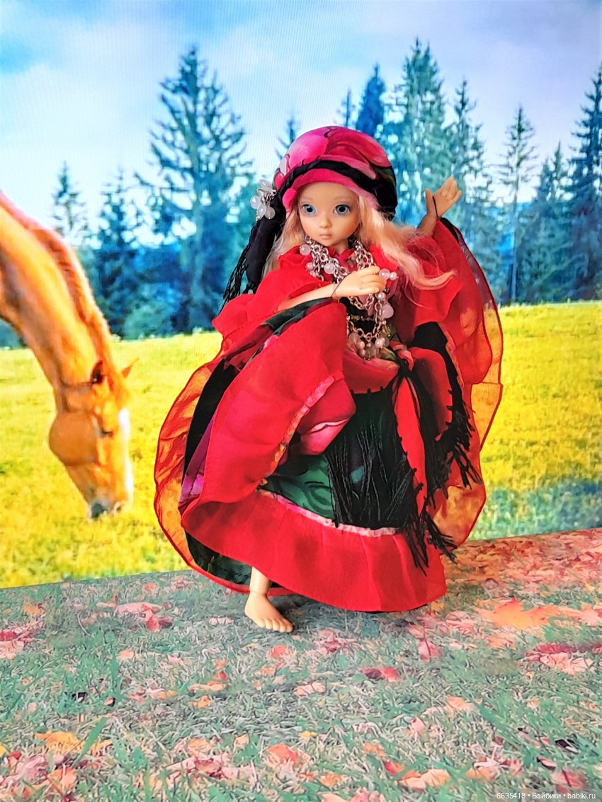 Цыганский танец — Куклы Kaye Wiggs (Кайе Виггс): авторские BJD (БЖД)