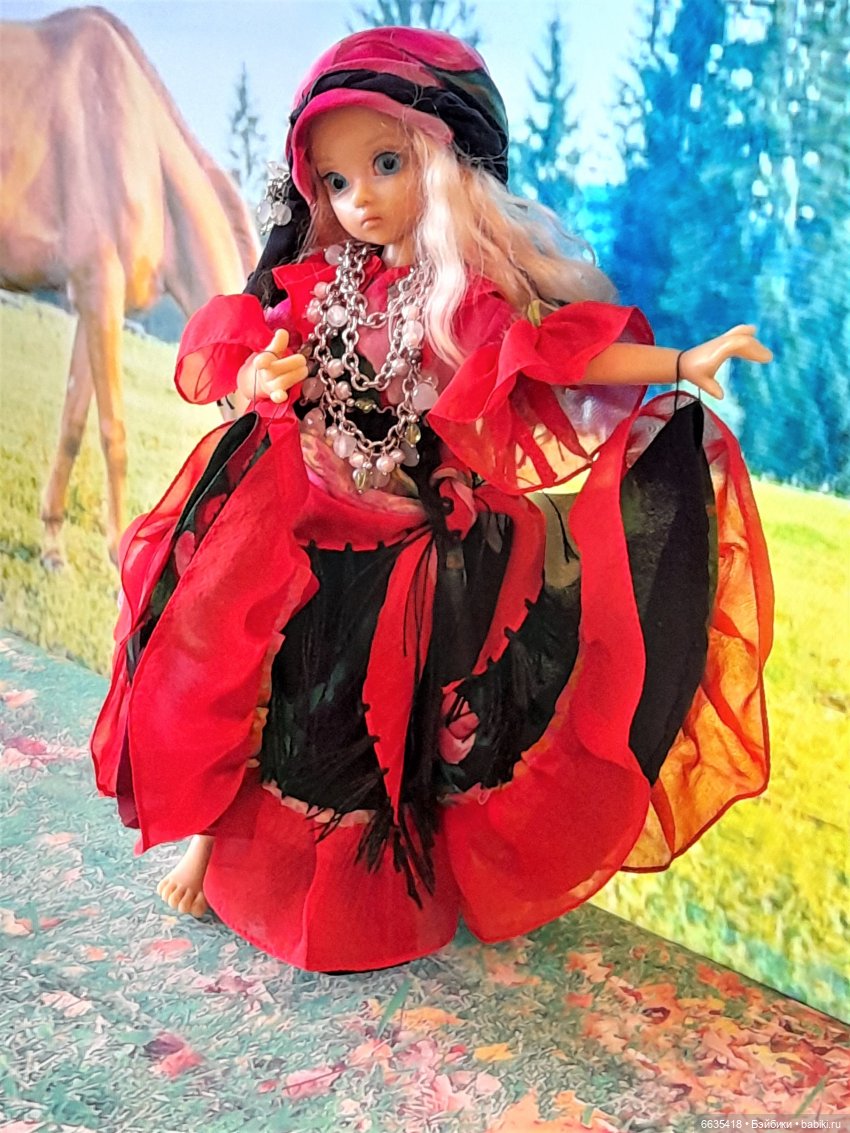 Цыганский танец — Куклы Kaye Wiggs (Кайе Виггс): авторские BJD (БЖД)