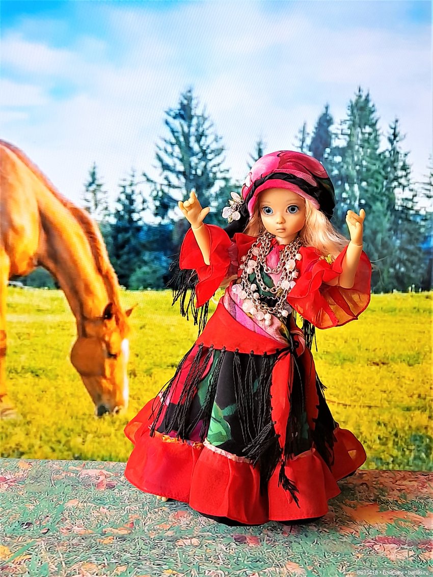Цыганский танец — Куклы Kaye Wiggs (Кайе Виггс): авторские BJD (БЖД) (фото 6)