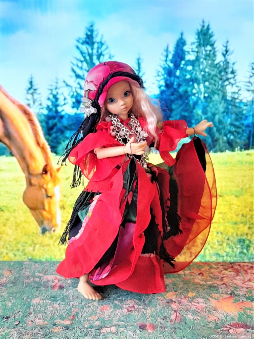 Цыганский танец — Куклы Kaye Wiggs (Кайе Виггс): авторские BJD (БЖД)