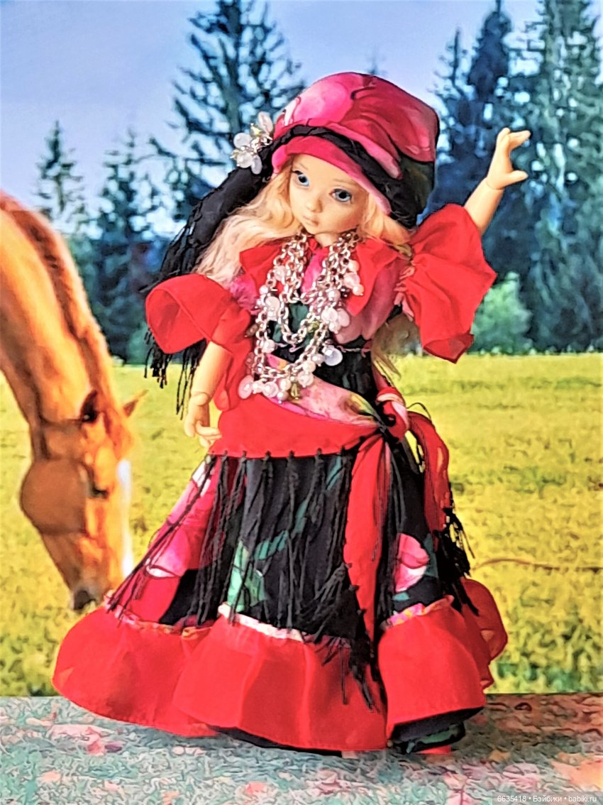 Цыганский танец — Куклы Kaye Wiggs (Кайе Виггс): авторские BJD (БЖД) (фото 9)