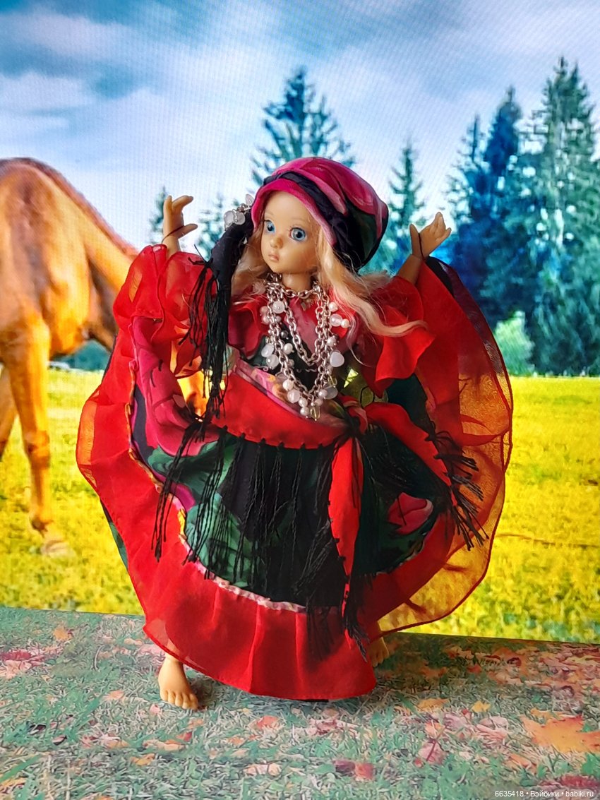 Цыганский танец — Куклы Kaye Wiggs (Кайе Виггс): авторские BJD (БЖД)