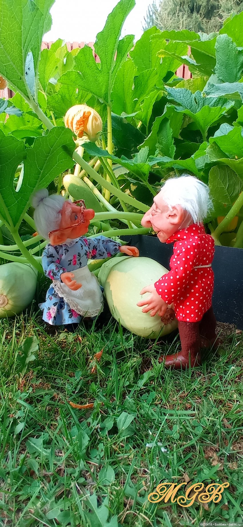 Сюжет одного летнего дня. Часть 1 «Кабачки, тыква и наша дружная команда» (фото 3)