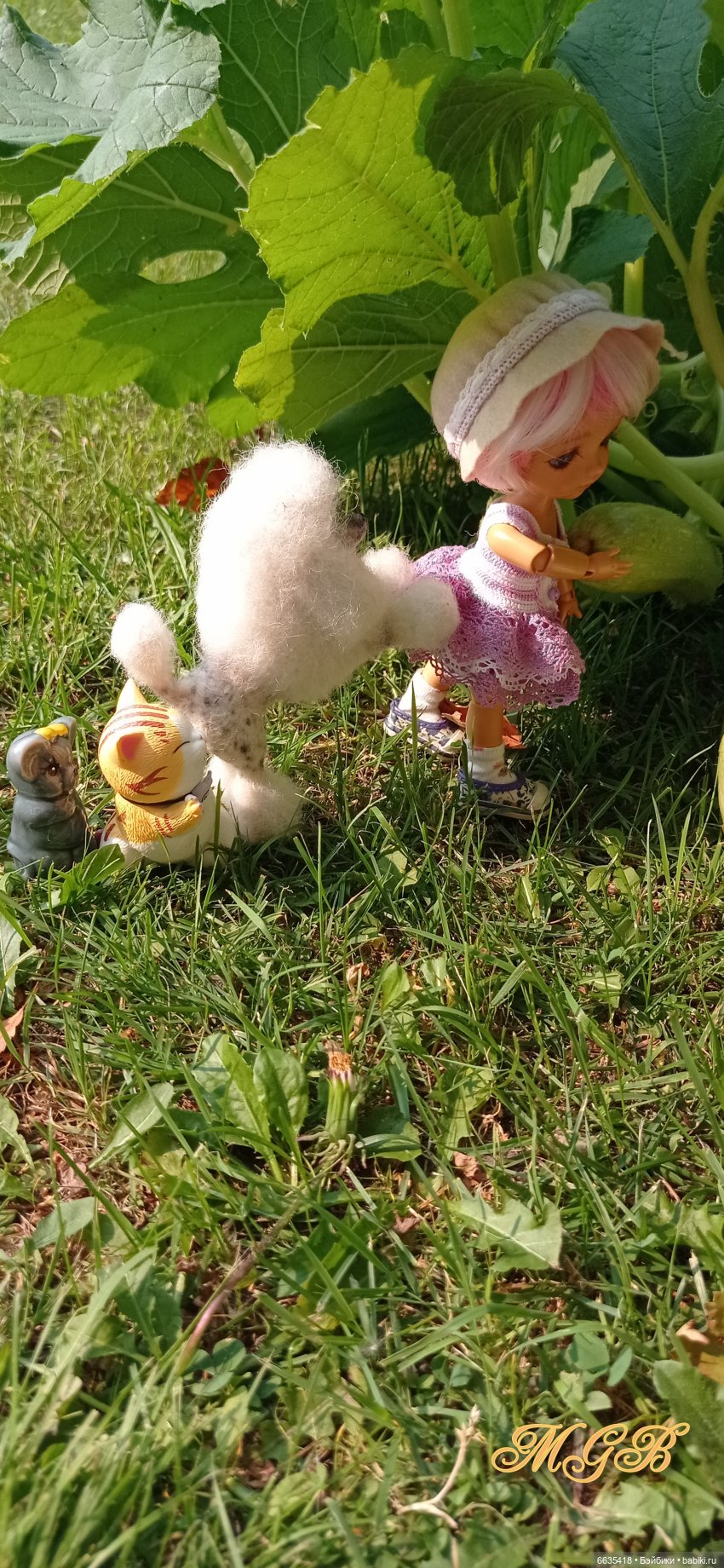 Сюжет одного летнего дня. Часть 1 «Кабачки, тыква и наша дружная команда»