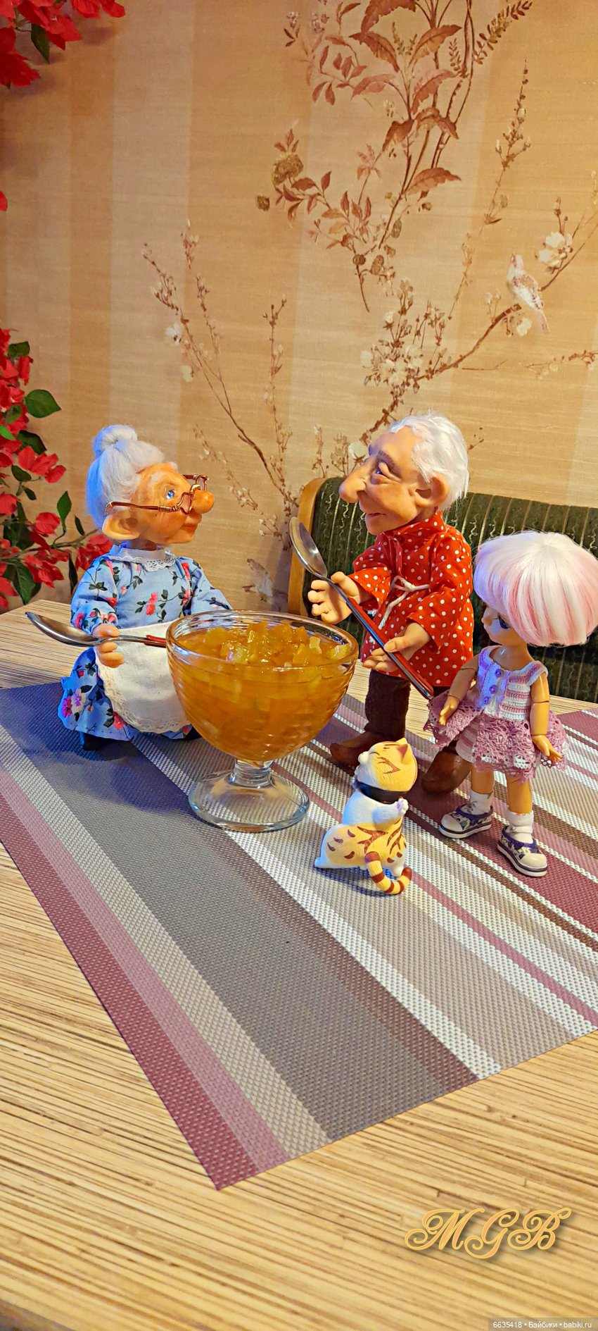 Сюжет одного летнего дня. Часть 3 «Рози угощает вареньем » (фото 7)