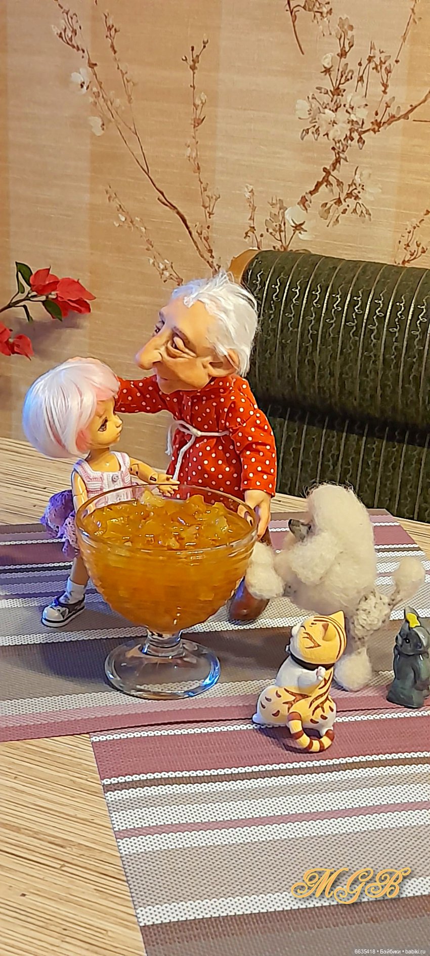 Сюжет одного летнего дня. Часть 3 «Рози угощает вареньем » (фото 9)