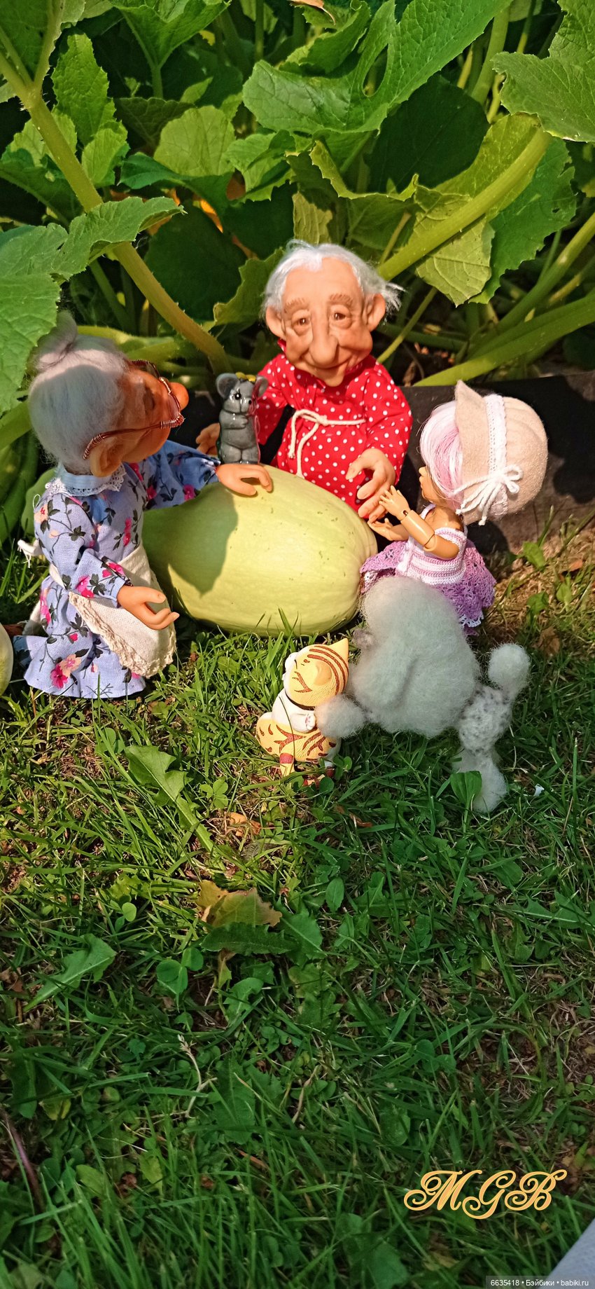 Сюжет одного летнего дня. Часть 1 «Кабачки, тыква и наша дружная команда»