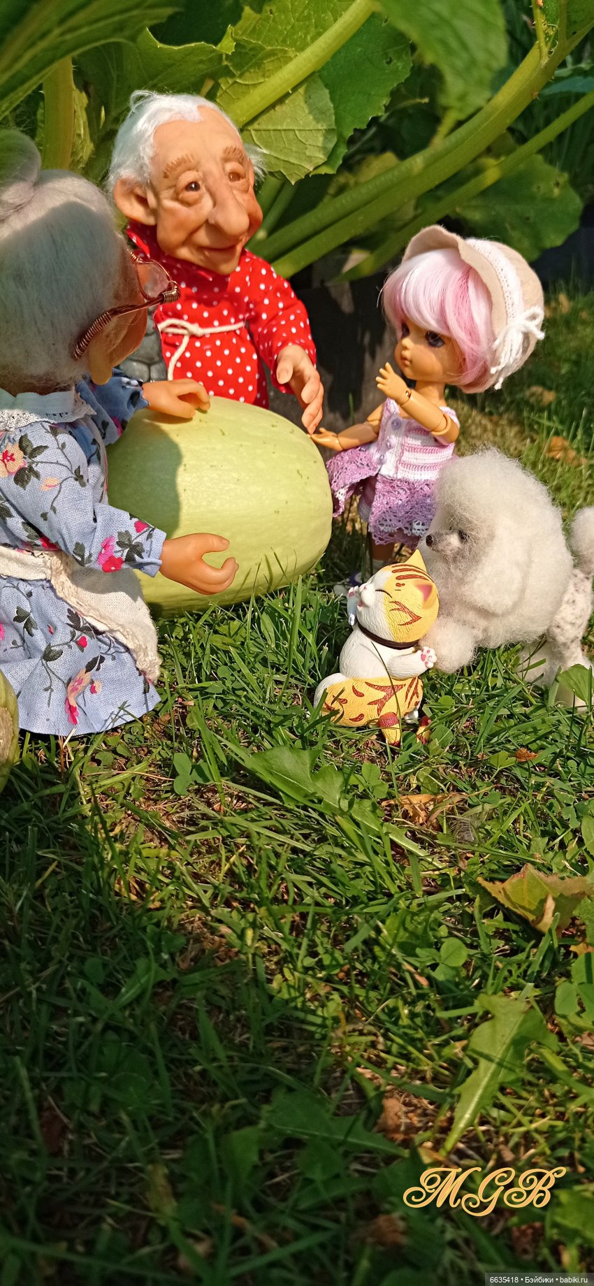 Сюжет одного летнего дня. Часть 1 «Кабачки, тыква и наша дружная команда»