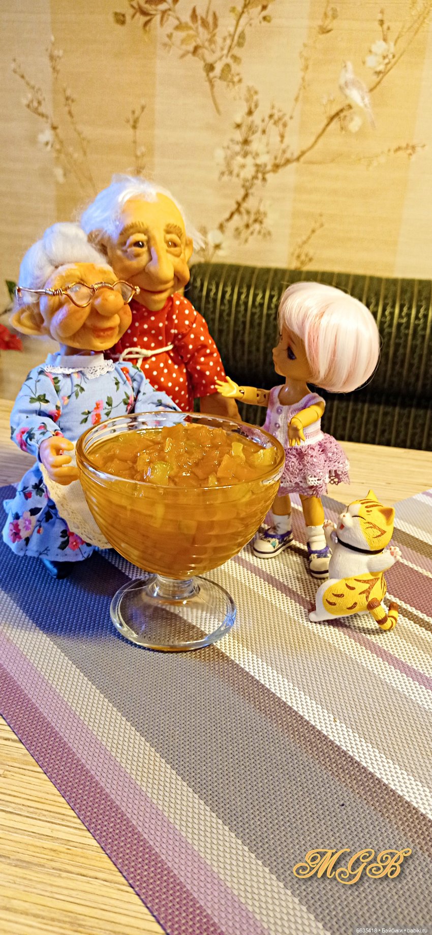 Сюжет одного летнего дня. Часть 3 «Рози угощает вареньем » (фото 3)