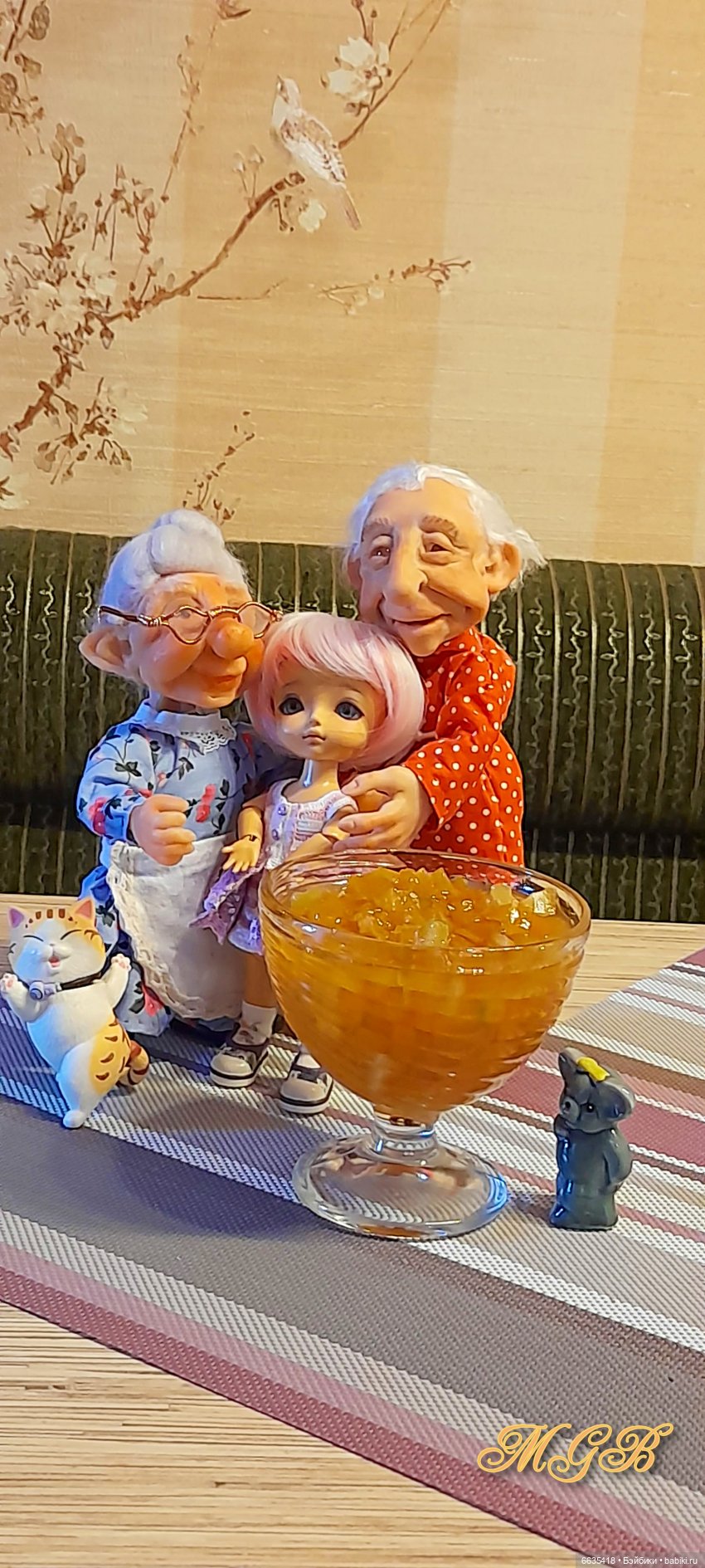 Сюжет одного летнего дня. Часть 3 «Рози угощает вареньем »