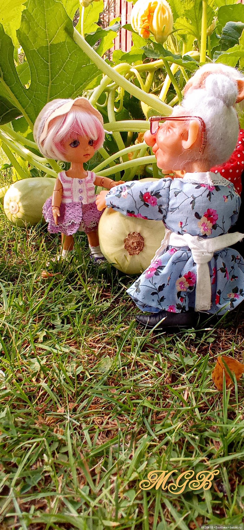 Сюжет одного летнего дня. Часть 1 «Кабачки, тыква и наша дружная команда» (фото 5)