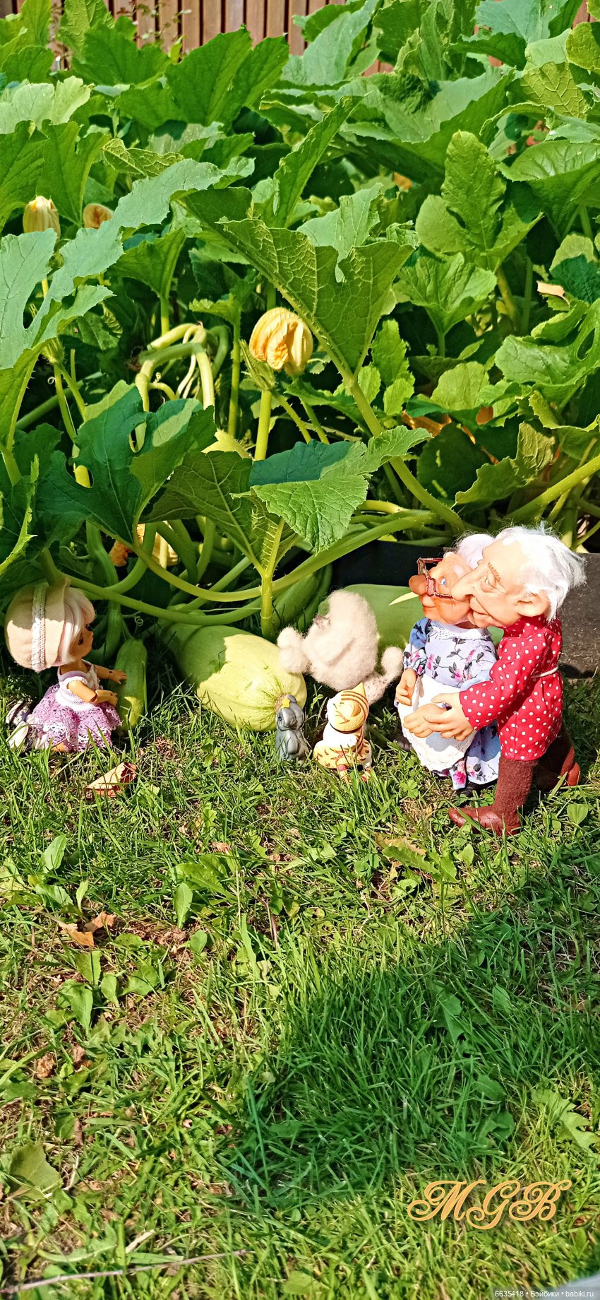 Сюжет одного летнего дня. Часть 1 «Кабачки, тыква и наша дружная команда» (фото 10)