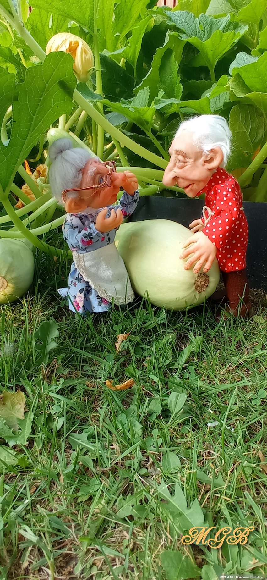 Сюжет одного летнего дня. Часть 1 «Кабачки, тыква и наша дружная команда» (фото 2)