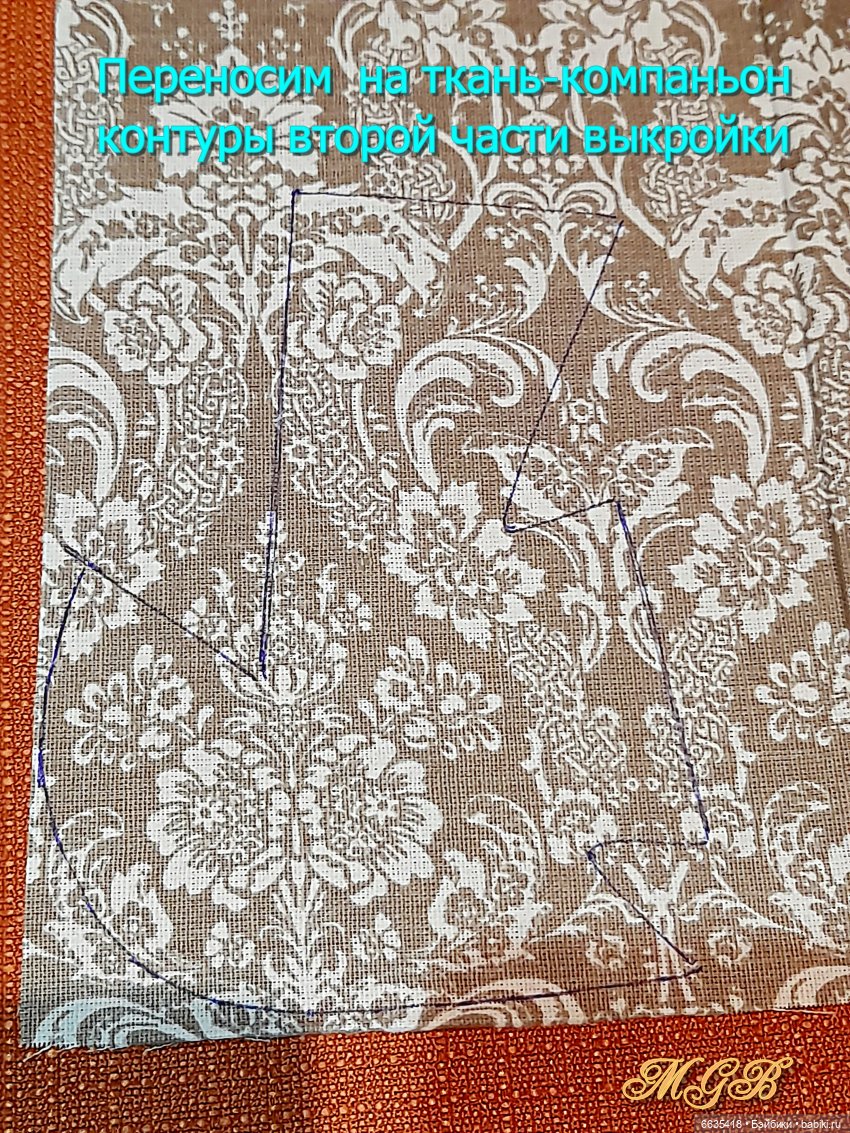 МК «Одна из методик пошива изделий для кукол с использованием тканей-компаньонов» | Бэйбики МК «Одна из методик пошива изделий для кукол с использованием тканей-компаньонов» (фото 9)