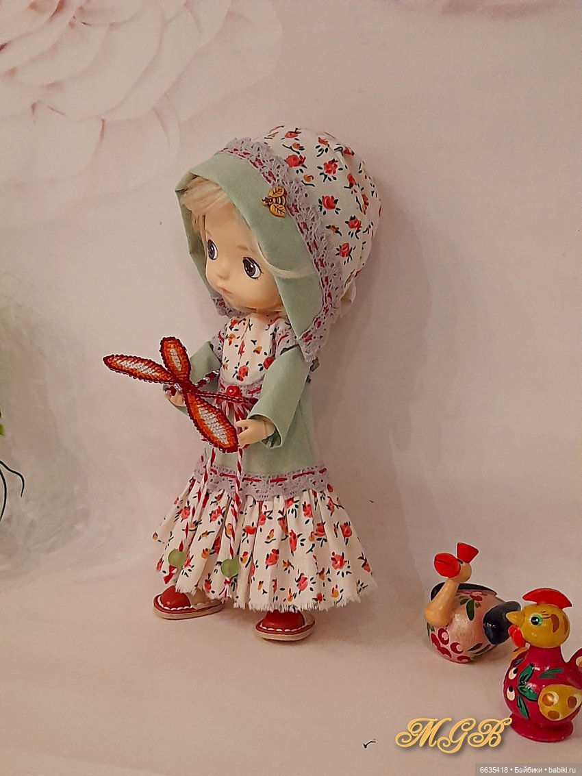 Новый образ в комплекте с чепцом и кое-что ещё… | Бэйбики Новый образ в комплекте с чепцом и кое-что ещё…