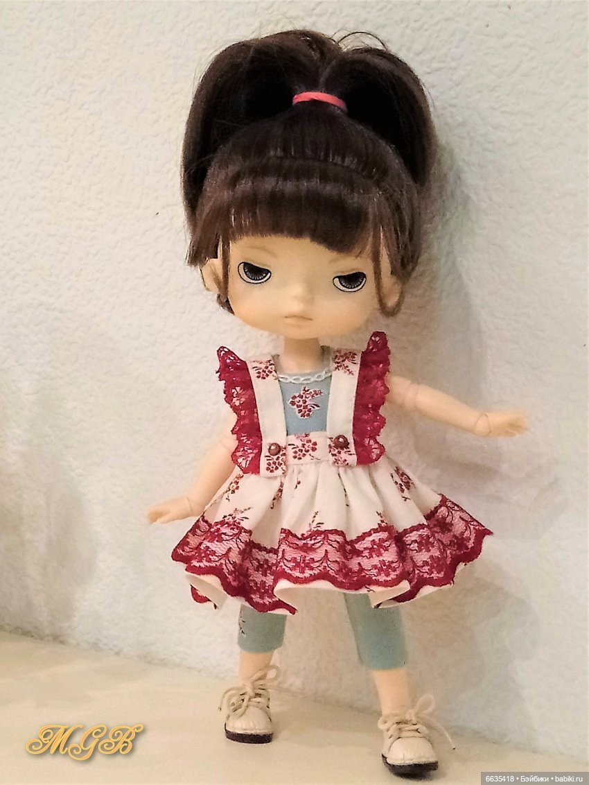 МК "Как я пришиваю и декорирую кнопки на кукольной одежде" (фото 4)